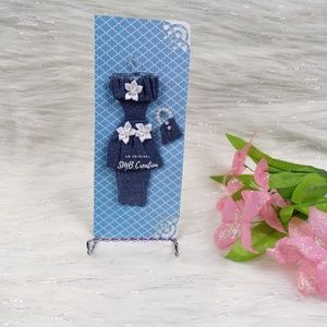 Denim Life Dress Greeting Card Authentic Original